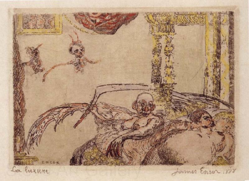 James Ensor Lust